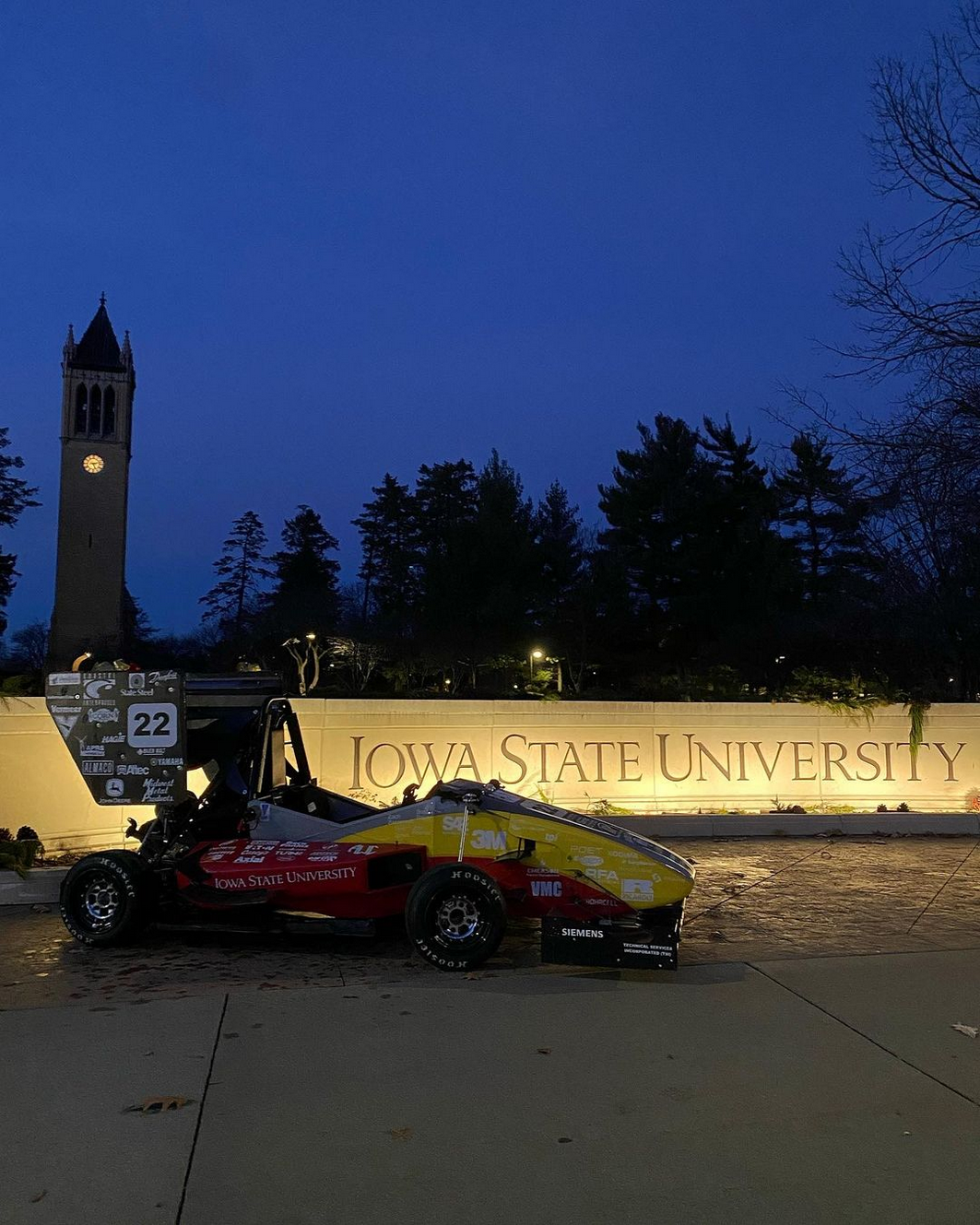 Iowa State Formula SAE car